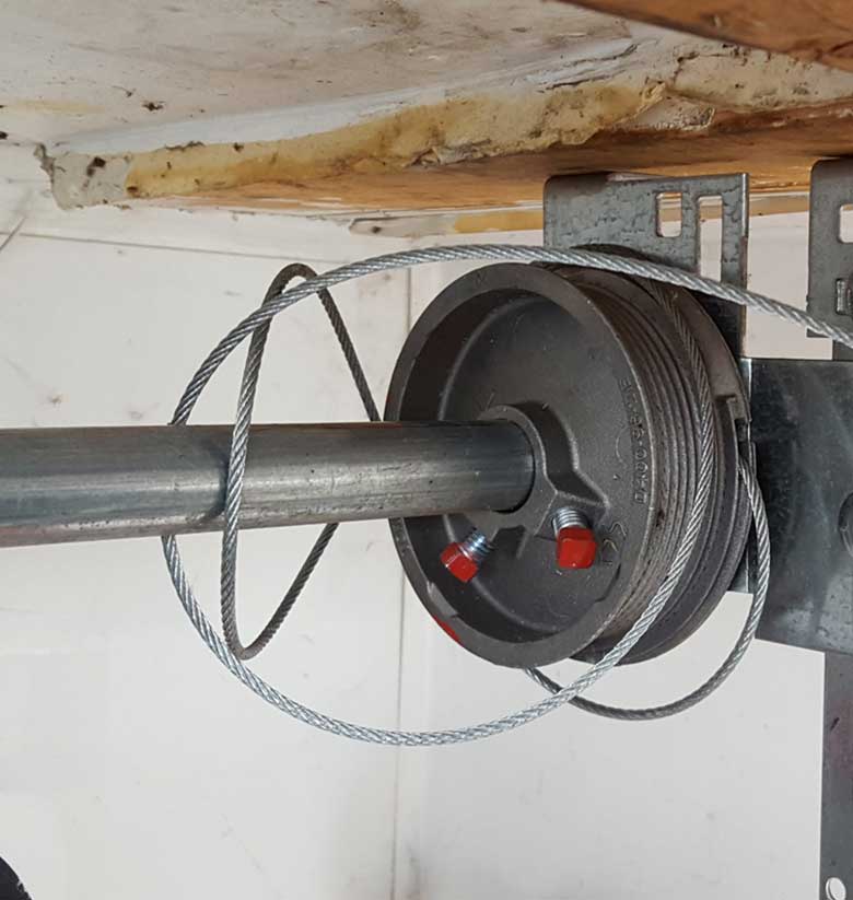 Jammed Garage Door Cables